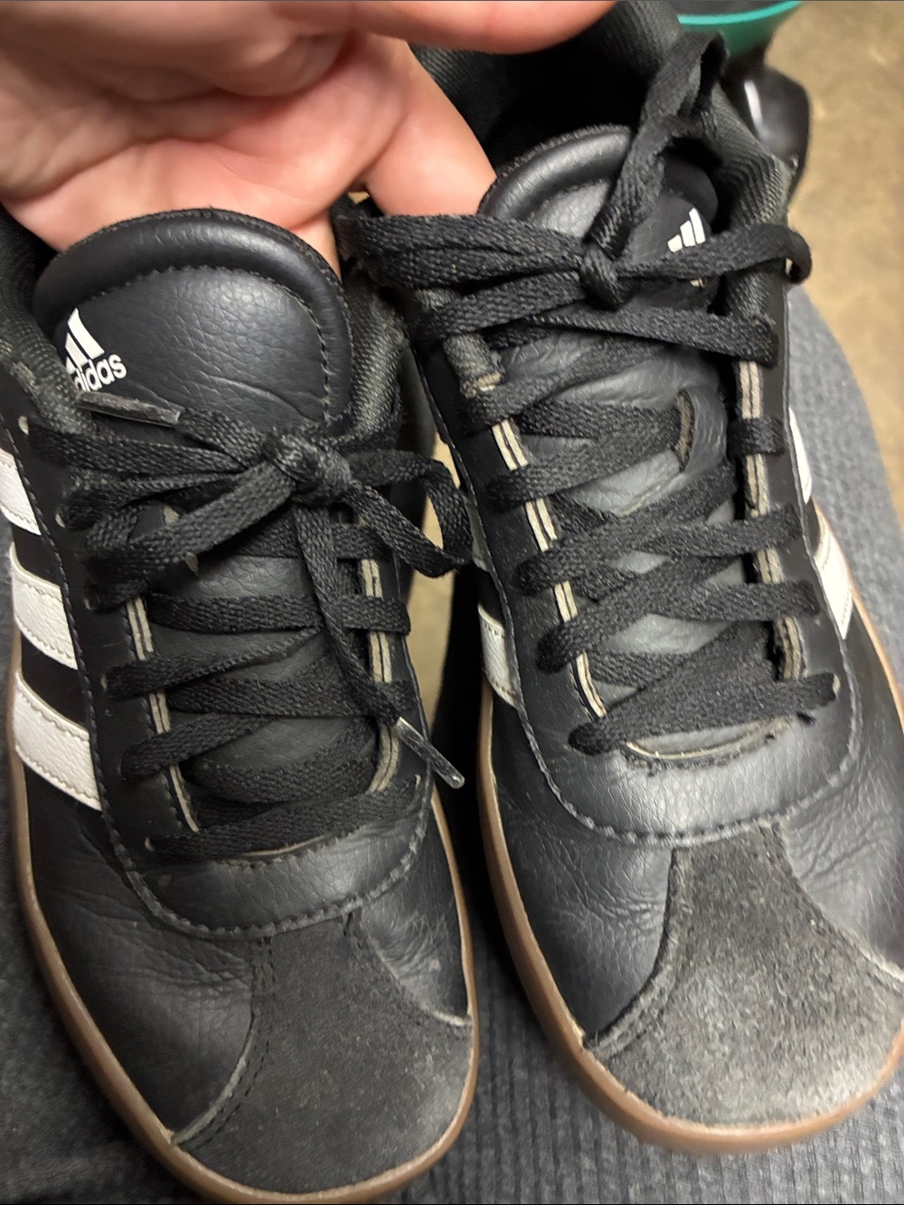 adidas Black and White Men’s Casual Sneakers